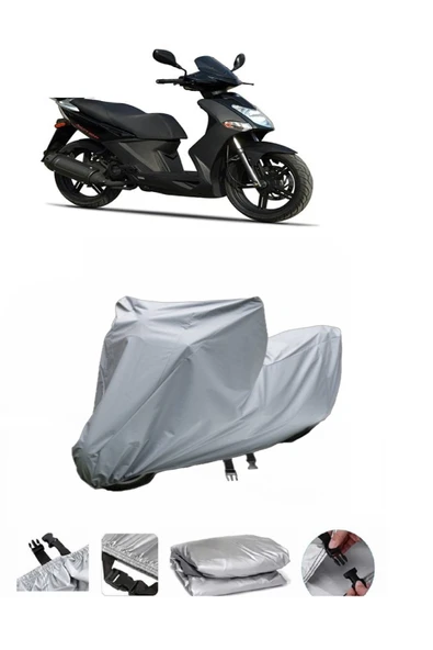 Kymco Agility City 200 i  Gri Motosiklet Brandası ARKA ÇANTA UYUMLU DEĞİLDİR