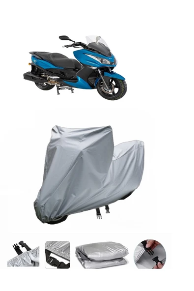 Kanuni Reha 250  Gri Motosiklet Brandası ARKA ÇANTA UYUMLU DEĞİLDİR