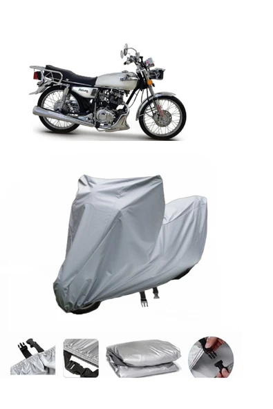 Kuba Filinta 200  Gri Motosiklet Brandası ARKA ÇANTA UYUMLU DEĞİLDİR