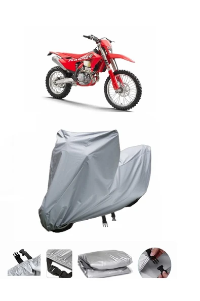 Gas Gas EC 350 F  Gri Motosiklet Brandası ARKA ÇANTA UYUMLU DEĞİLDİR