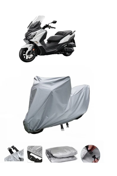 Sym Joymax 250i ABS  Gri Motosiklet Brandası ARKA ÇANTA UYUMLU DEĞİLDİR