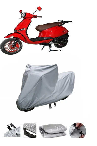 Altai XLine 125 Pro  Gri Motosiklet Brandası ARKA ÇANTA UYUMLU DEĞİLDİR