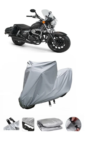 Kuba  Superlight 200  Gri Motosiklet Brandası ARKA ÇANTA UYUMLU DEĞİLDİR ürün görseli 1