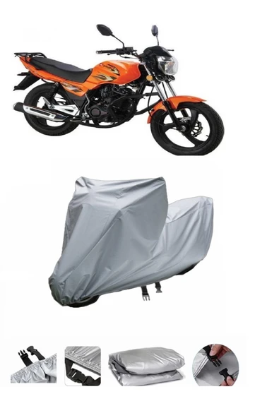 Asya Swift 150  Gri Motosiklet Brandası ARKA ÇANTA UYUMLU DEĞİLDİR