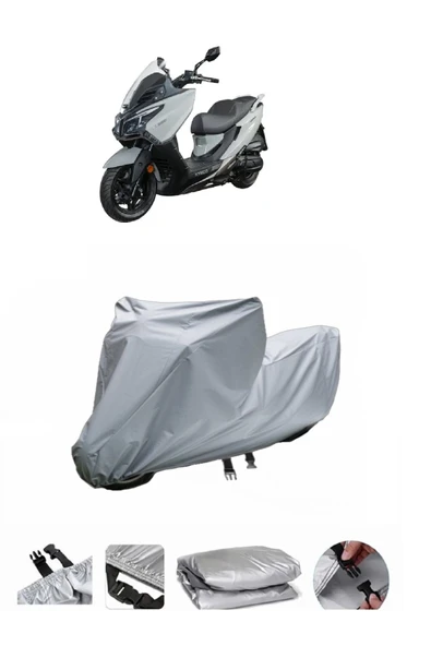 Kymco Xtown 250 CT  Gri Motosiklet Brandası ARKA ÇANTA UYUMLU DEĞİLDİR