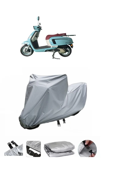 Altai Ristretto 125  Gri Motosiklet Brandası ARKA ÇANTA UYUMLU DEĞİLDİR