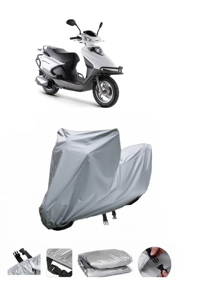 Kuba Rocca 100  Gri Motosiklet Brandası ARKA ÇANTA UYUMLU DEĞİLDİR