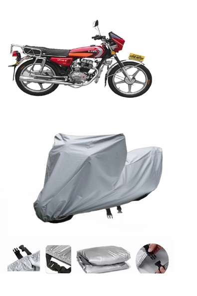 Lifan LF125-5  Gri Motosiklet Brandası ARKA ÇANTA UYUMLU DEĞİLDİR