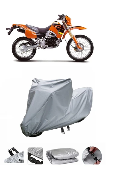 Hyo Sung RX 125  Gri Motosiklet Brandası ARKA ÇANTA UYUMLU DEĞİLDİR