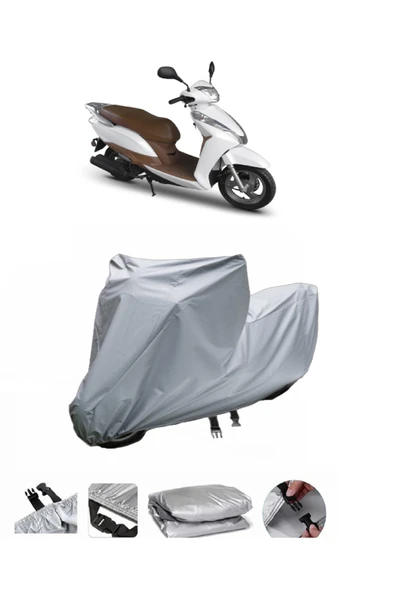 Motoran Elite  Gri Motosiklet Brandası ARKA ÇANTA UYUMLU DEĞİLDİR