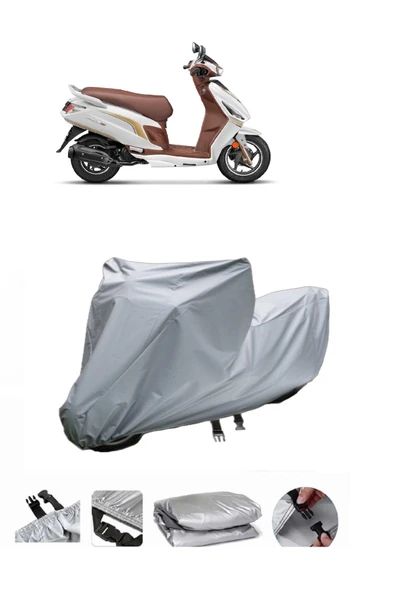 Hero Dash 125  Gri Motosiklet Brandası ARKA ÇANTA UYUMLU DEĞİLDİR ürün görseli 1