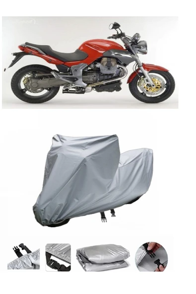 Moto Guzzi Breva V 1100  Gri Motosiklet Brandası ARKA ÇANTA UYUMLU DEĞİLDİR