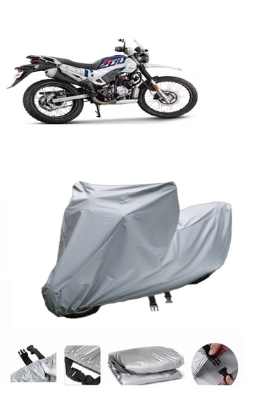 Hero XPulse 200  Gri Motosiklet Brandası ARKA ÇANTA UYUMLU DEĞİLDİR