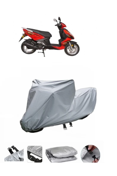 Lifan Eagle 125  Gri Motosiklet Brandası ARKA ÇANTA UYUMLU DEĞİLDİR