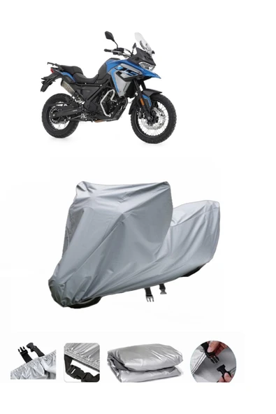 Voge 650 DSX  Gri Motosiklet Brandası ARKA ÇANTA UYUMLU DEĞİLDİR
