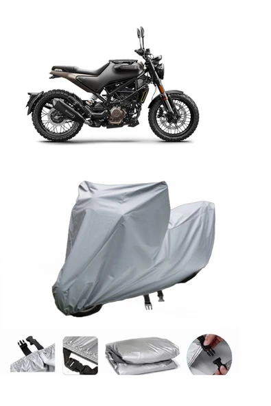 Husqvarna Svartpilen 125  Gri Motosiklet Brandası ARKA ÇANTA UYUMLU DEĞİLDİR ürün görseli 1