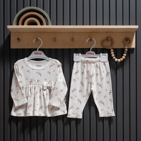 Tiffany Baby Purple Grape Theme Pijama Takımı 47094