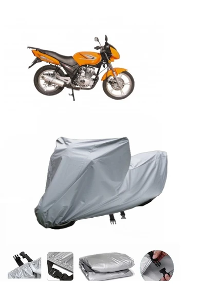 Lifan Discovery 150  Gri Motosiklet Brandası ARKA ÇANTA UYUMLU DEĞİLDİR ürün görseli 1