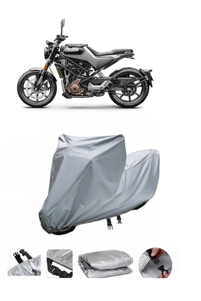 Husqvarna Svartpilen 250  Gri Motosiklet Brandası ARKA ÇANTA UYUMLU DEĞİLDİR - 1