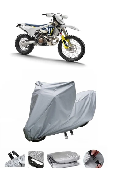 Husqvarna TE 250i  Gri Motosiklet Brandası ARKA ÇANTA UYUMLU DEĞİLDİR ürün görseli 1