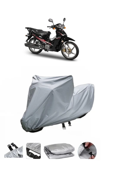 Motoran Torro LX 100  Gri Motosiklet Brandası ARKA ÇANTA UYUMLU DEĞİLDİR ürün görseli 1