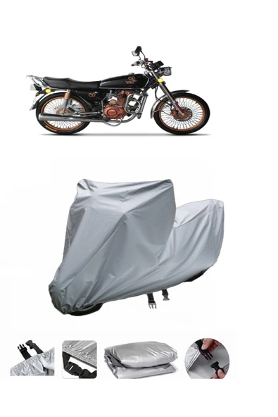 Motoran Scorpion 170  Gri Motosiklet Brandası ARKA ÇANTA UYUMLU DEĞİLDİR