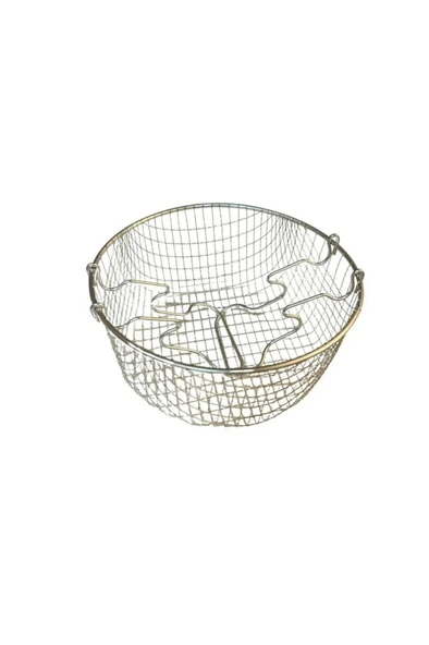 Lüks Emaye Kızartma Tenceresi Fritöz 22cm 3,90 Litre Olio 15157 - 3