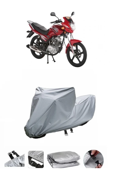 Salcano Tiger 100 Sport  Gri Motosiklet Brandası ARKA ÇANTA UYUMLU DEĞİLDİR ürün görseli 1