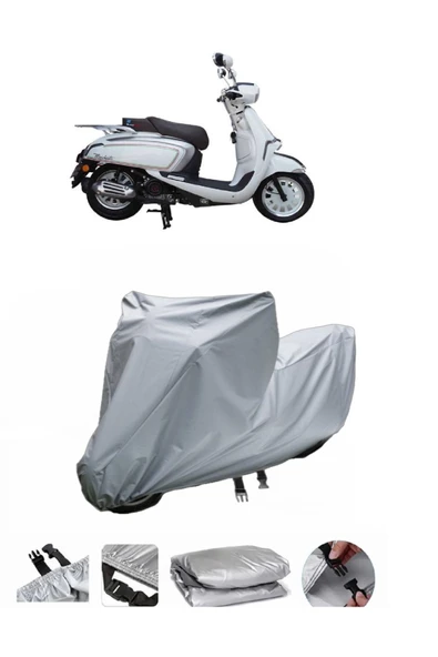 Motolux Macchiato 125  Gri Motosiklet Brandası ARKA ÇANTA UYUMLU DEĞİLDİR