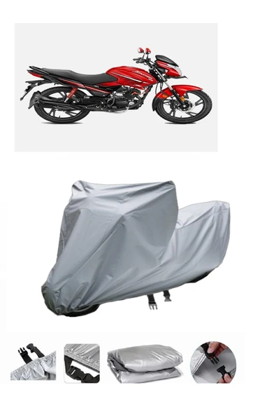 Hero Ignitor  Gri Motosiklet Brandası ARKA ÇANTA UYUMLU DEĞİLDİR ürün görseli 1