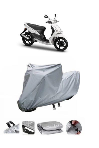 Motoran Moreno 100  Gri Motosiklet Brandası ARKA ÇANTA UYUMLU DEĞİLDİR
