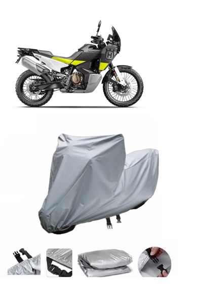 Husqvarna Norden 901  Gri Motosiklet Brandası ARKA ÇANTA UYUMLU DEĞİLDİR
