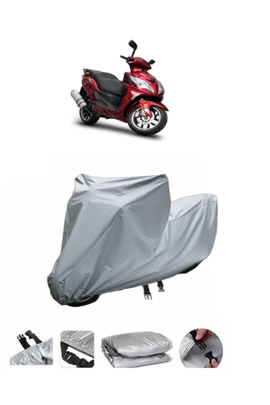 Motoran Maximus 150  Gri Motosiklet Brandası ARKA ÇANTA UYUMLU DEĞİLDİR ürün görseli 1