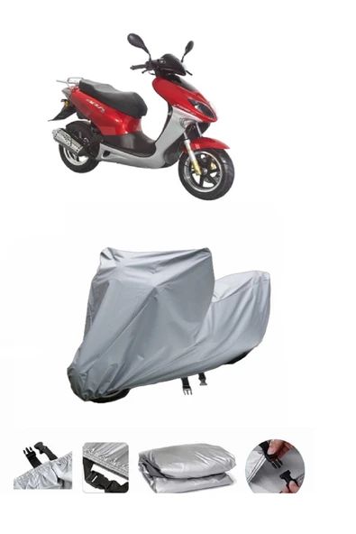 Keeway ARN 125  Gri Motosiklet Brandası ARKA ÇANTA UYUMLU DEĞİLDİR ürün görseli 1