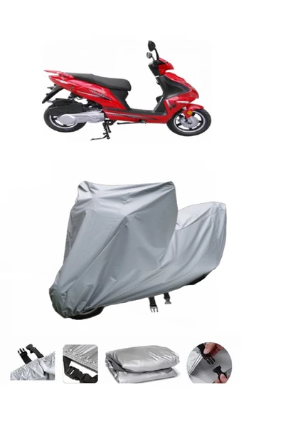 Motoran Wind 125  Gri Motosiklet Brandası ARKA ÇANTA UYUMLU DEĞİLDİR