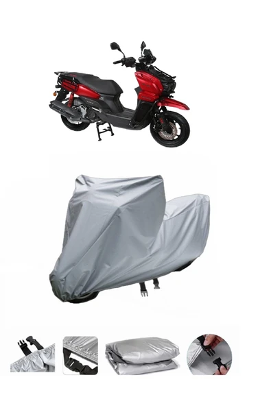 RMG Moto Gusto Panzer 125  Gri Motosiklet Brandası ARKA ÇANTA UYUMLU DEĞİLDİR ürün görseli 1