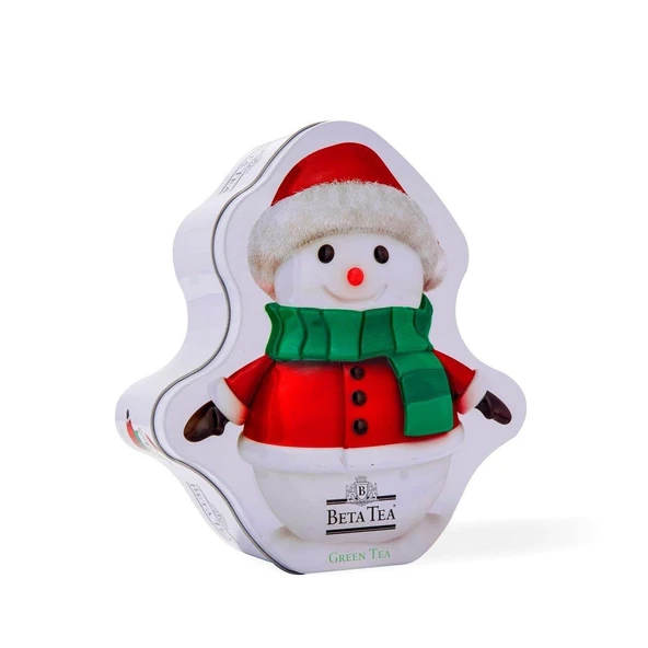 Tea Snow Child Yeşil Çay Metal Ambalaj 125 GR