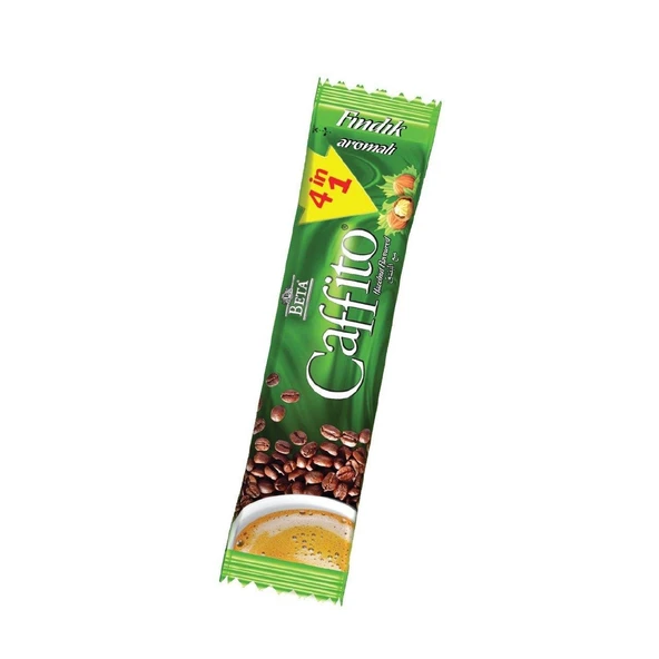 Caffito  4 in 1 Fındıklı Hazır Kahve Display Kutuda 40 Adet x 13 GR - 2