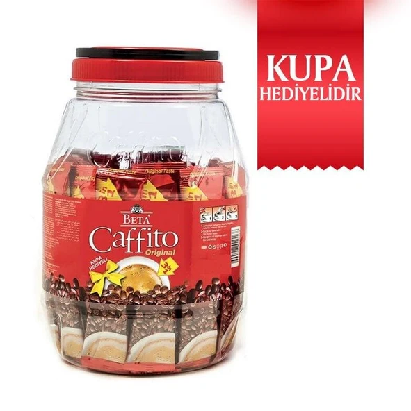 Beta Caffito 3 in 1 Klasik Kavanoz 36 Adet x18 GR (Kupa) - 2