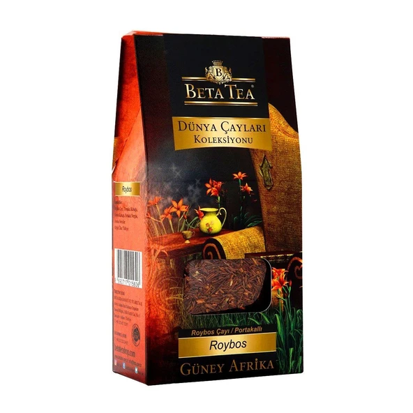 Beta Portakallı Rooibos (Roybos) (Güney Afrika Çayı) Dünya Çayları Koleksiyonu 50 gr
