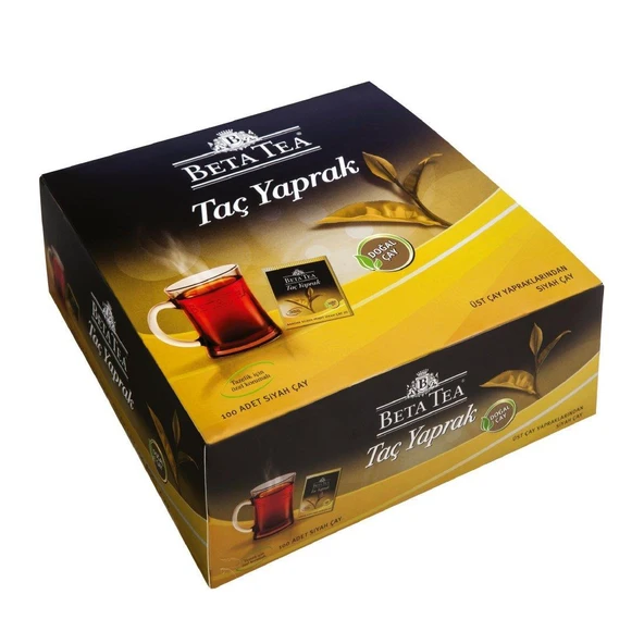 Beta Taç Yaprak Bardak Poşet Çay 100 Adet