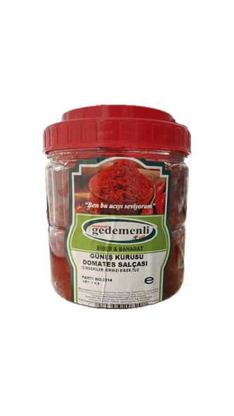 GÜNEŞ KURUSU EV TİPİ DOMATES SALÇASI 1 KG ürün görseli