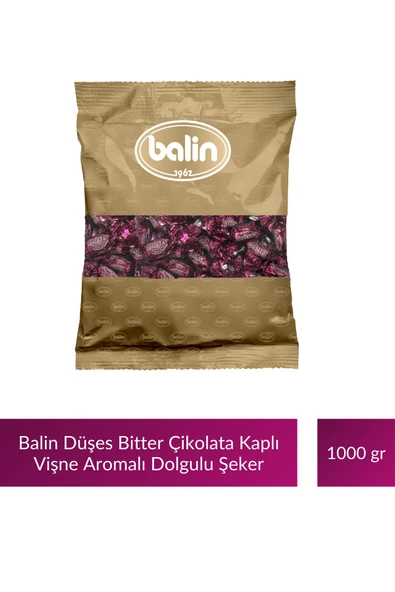Balin Düşes Çikolata Kaplı Vişne Aromalı Sert Şeker 1000 gr x 3 Adet - 2