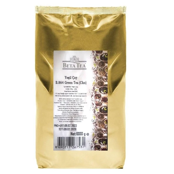 Beta Tea Yeşil Çay 1000 gram (B.864) - 3