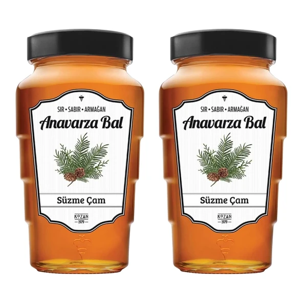 Anavarza Süzme Çam Balı 850 gr x 2 Adet ürün görseli