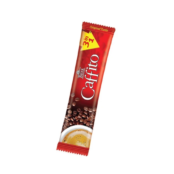 Beta Caffito 3 in 1 Klasik Hazır Kahve  Klasik Kutulu 56 Adet x 18 GR - 2