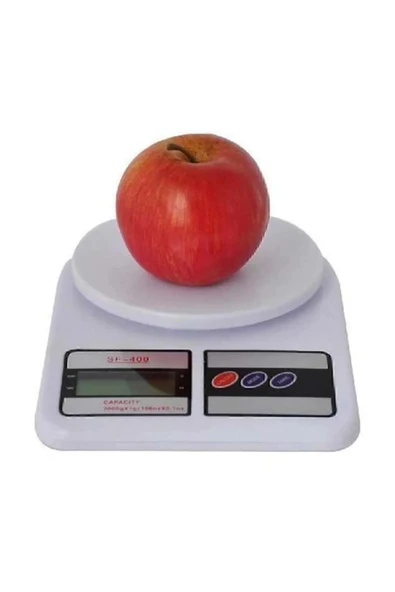 Dijital Mutfak Tartısı Terazisi Lcd Ekran Ile Hassas Ölçüm 10 Kg - 4