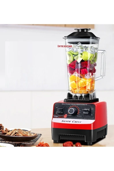 9000watt Buz Kırıcı Öğütücü Profesiyonel 2,5LT Çift Hazneli Multifonsiyonel Blender - 4