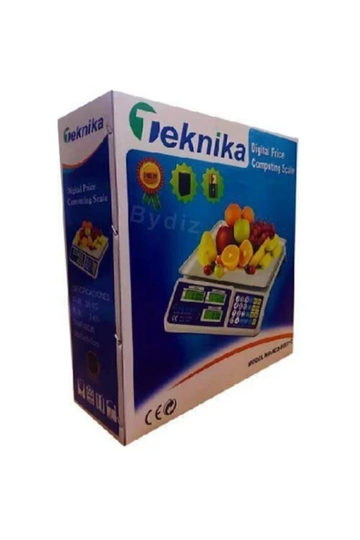 40 Kg Terazi Şarjlı ve Dijital Kaliteli Elektronik Bakkal Market Terazisi - 5