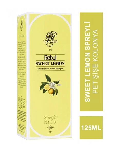 Rebul Kolonya Sweet Lemon 125 ml